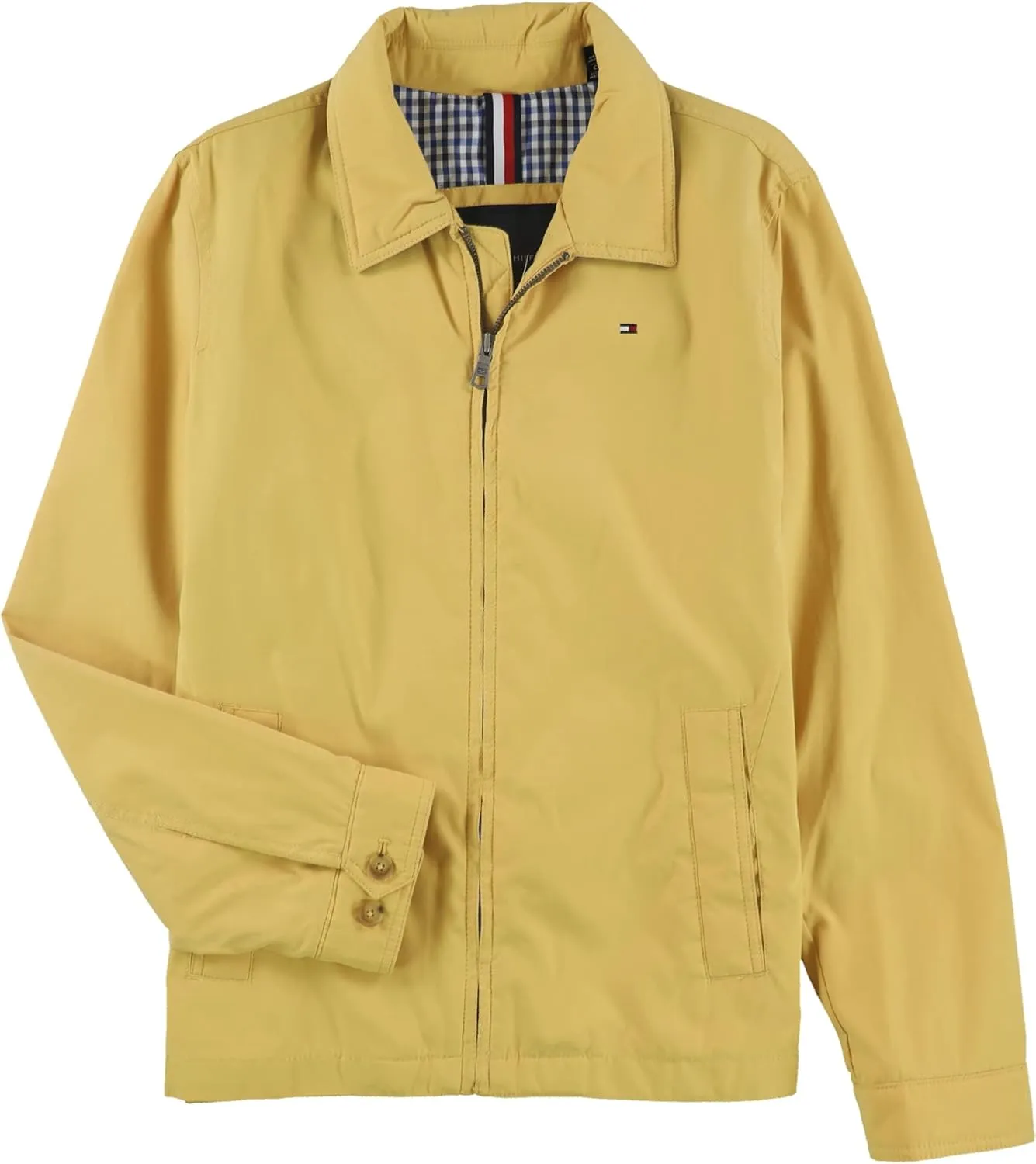 Tommy Hilfiger Men's Lightweight Microtwill Golf Jacket (Standard and Big & Tall)