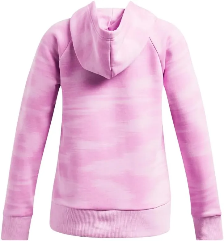 Under Armour Girls' Rival Fleece Printed Hoodie