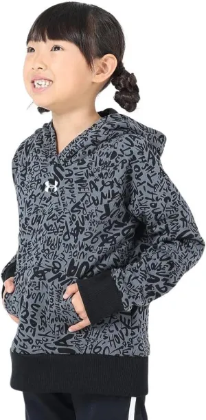 Under Armour Girls' Rival Fleece Printed Hoodie