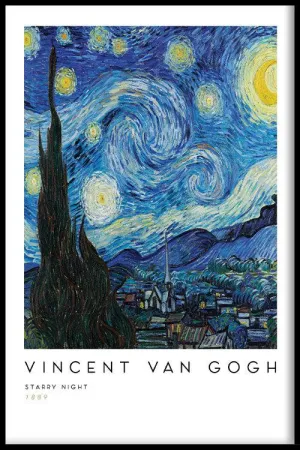 Vincent van Gogh - De Sterrennacht
