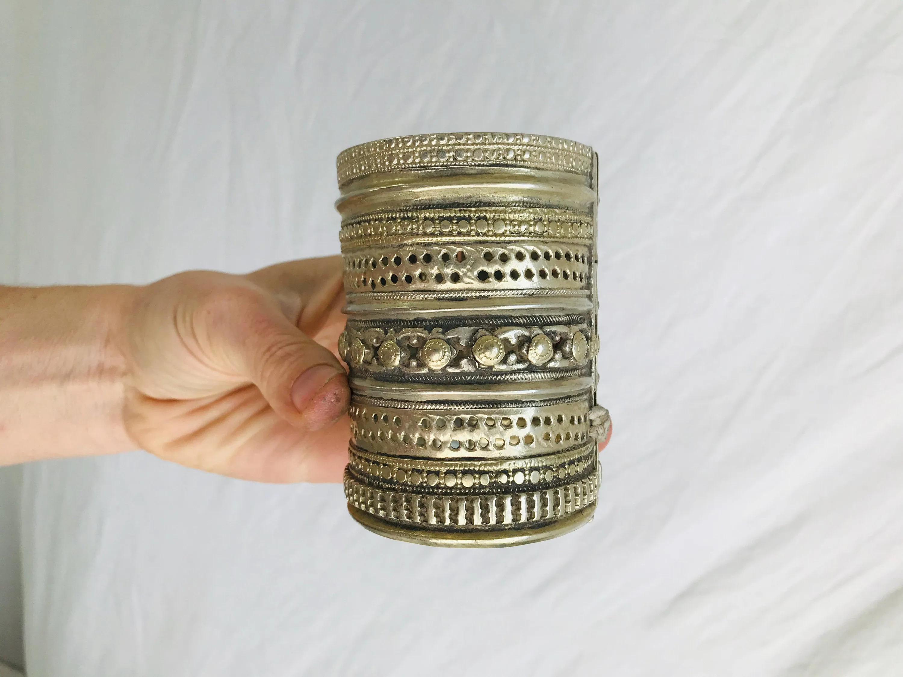 Vintage Kuchi Cuff Bracelet PAIR.