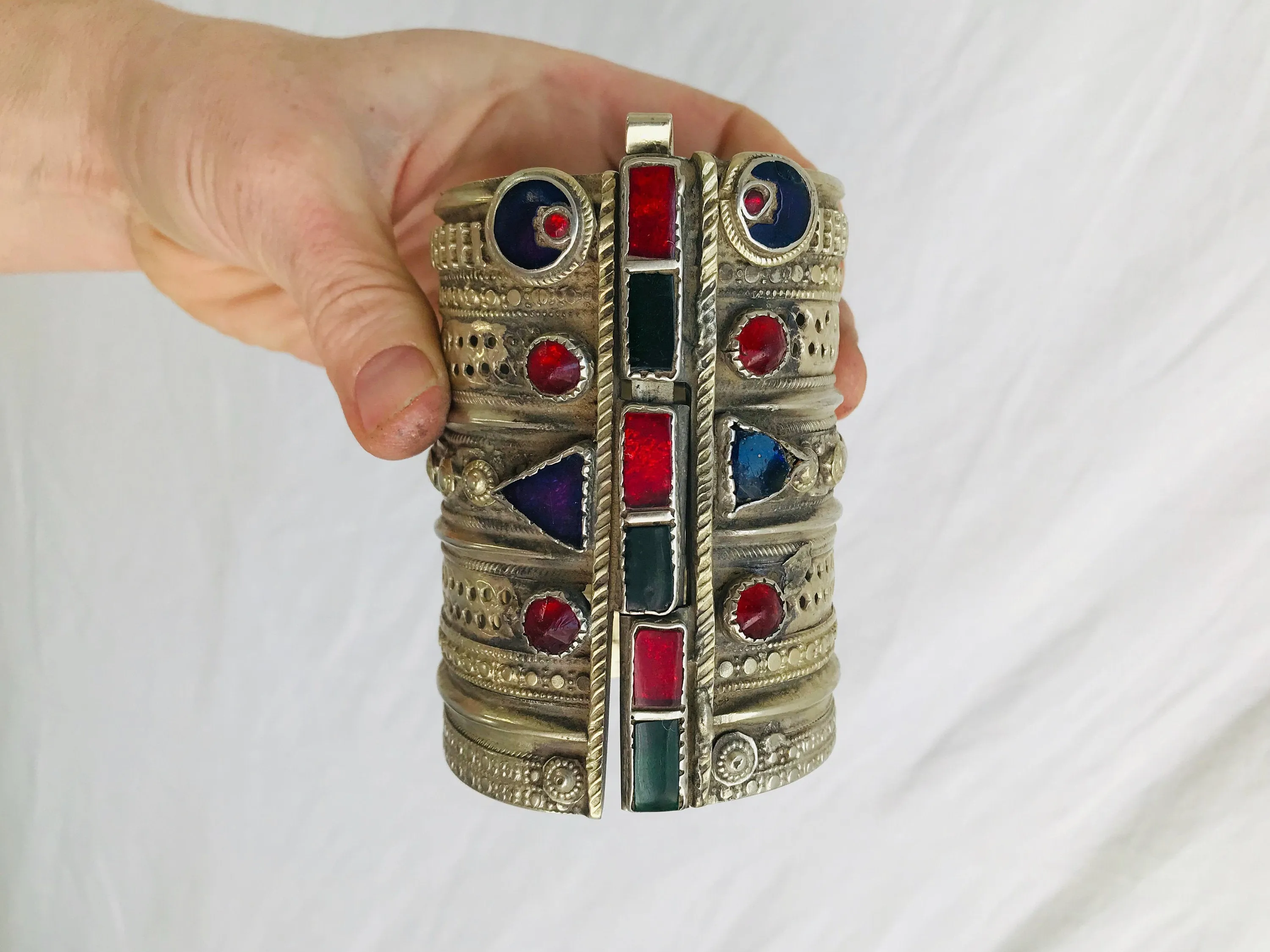Vintage Kuchi Cuff Bracelet PAIR.