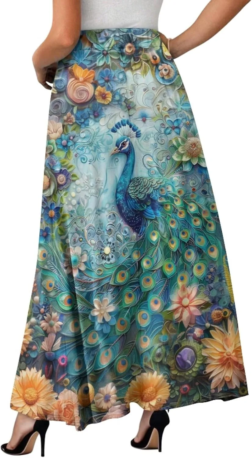 Women High Waisted Skirts for Woman Midi Skirt
