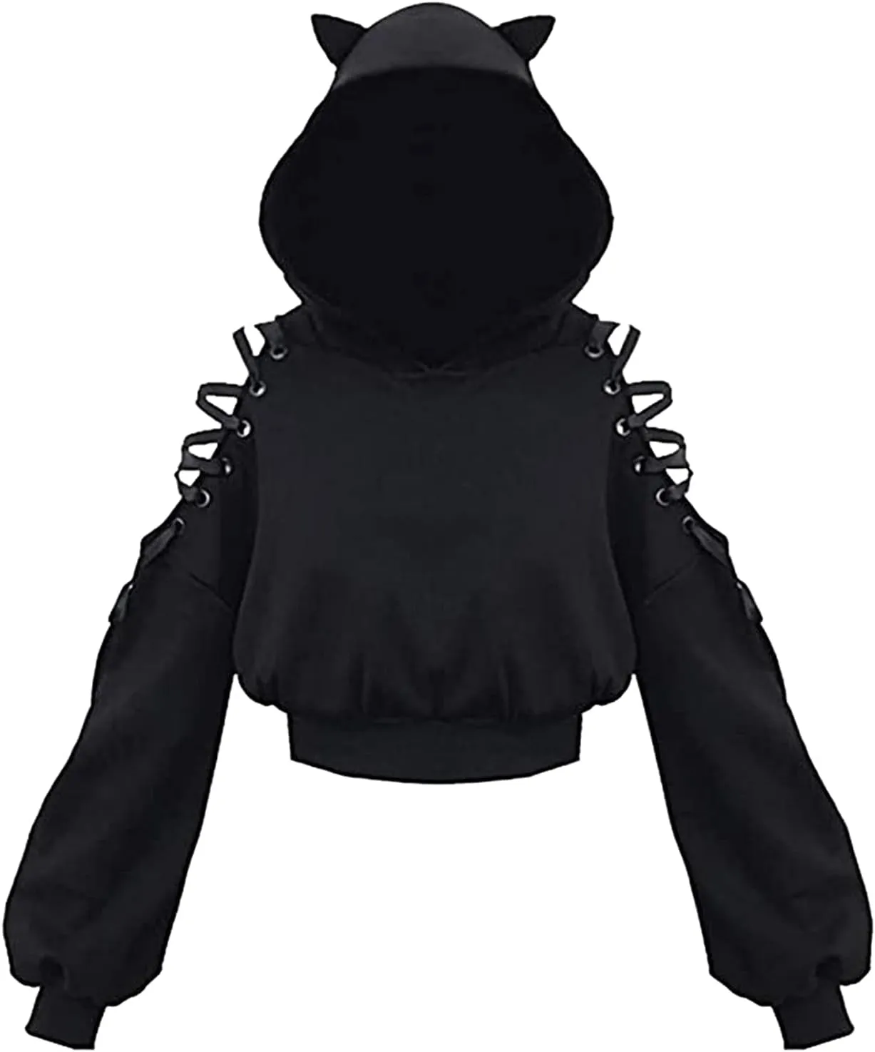 Women Y2K Hoodie Jacket Long Sleeve Graphic Zip Up Hoodie 90s Vintage Hooded Sweatshirt Tops E-Girls Streetwear