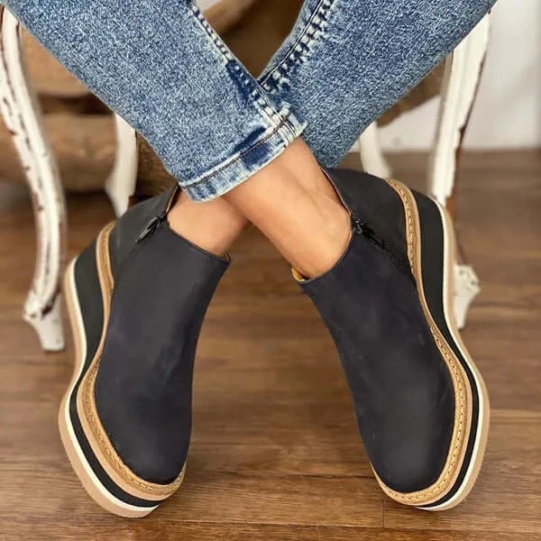 Women's Leather Ankle Boots: Elegant & Comfortable Footwear