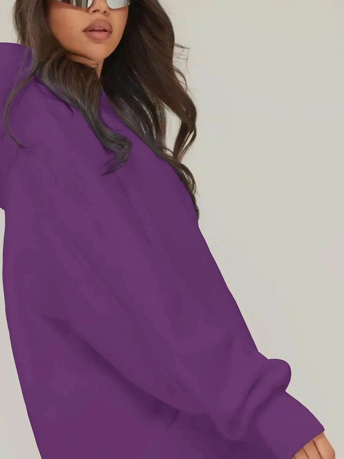 Womens Oversized Hoodies Sweatshirts Long Sleeve Shirts Sweatshirts Casual Pullover Fall Outfits with Pockets