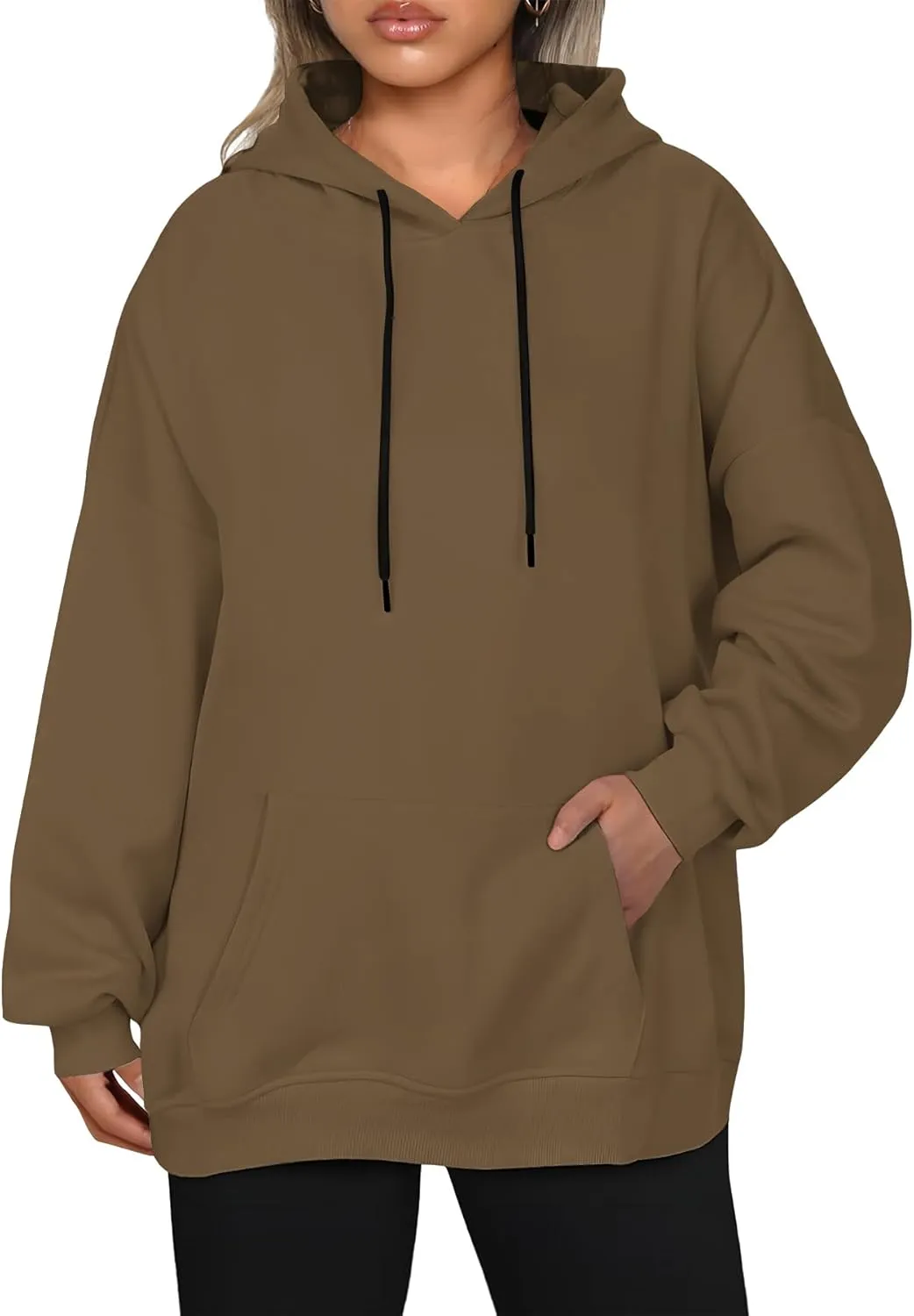 Womens Oversized Hoodies Sweatshirts Long Sleeve Shirts Sweatshirts Casual Pullover Fall Outfits with Pockets
